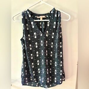 Banana Republic sleeveless blouse